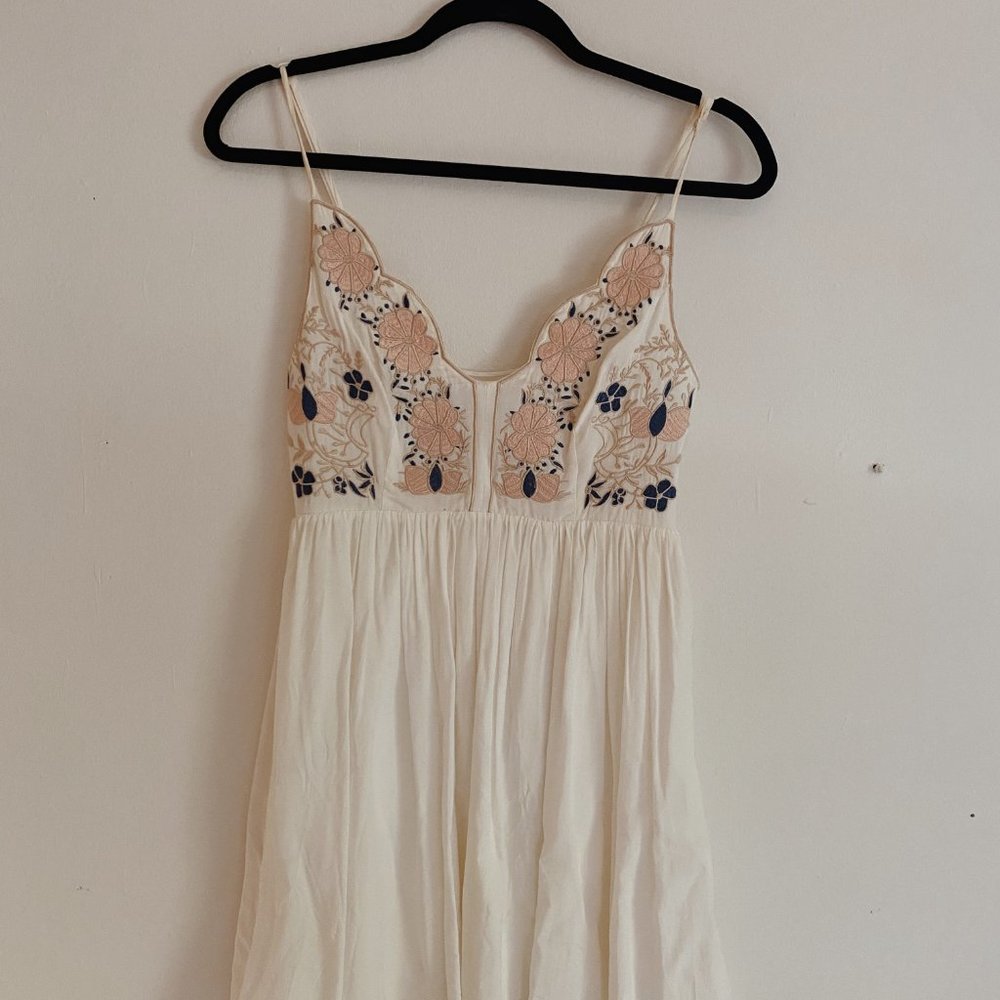 Lulu's White Embroidered Dress - Picture 5 of 5